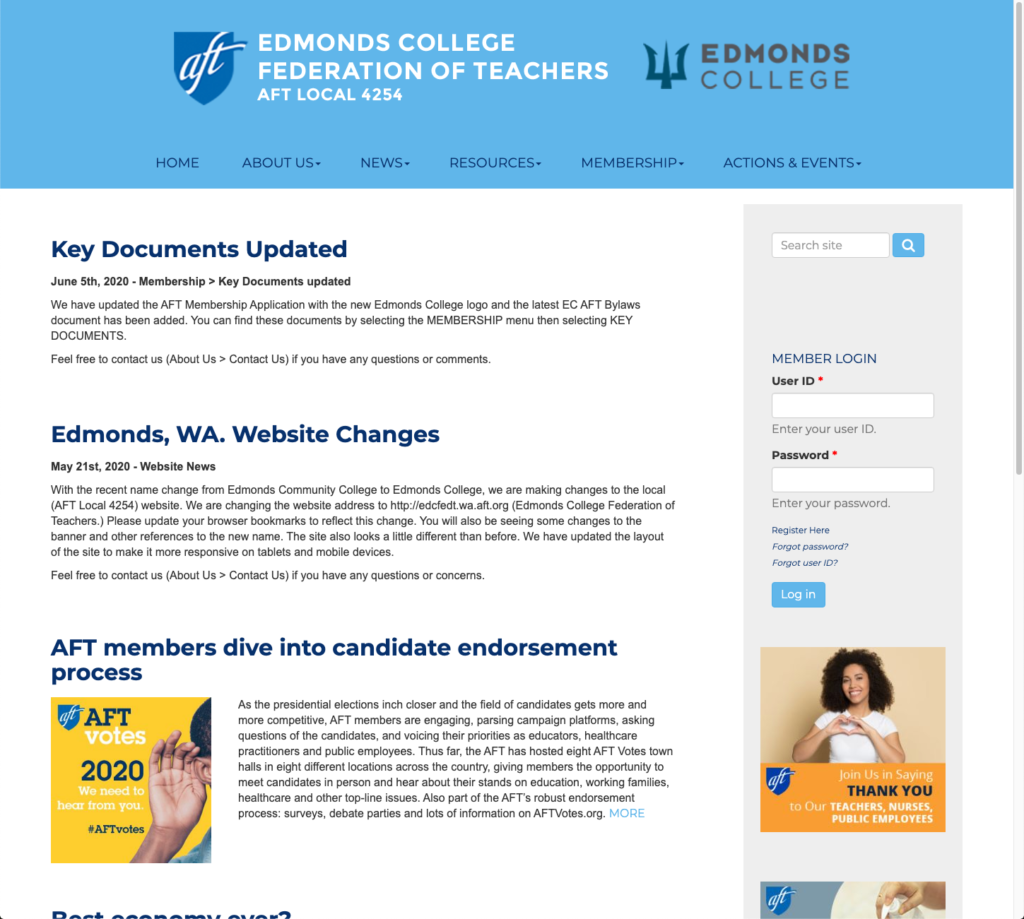 Edmonds College Home Page 