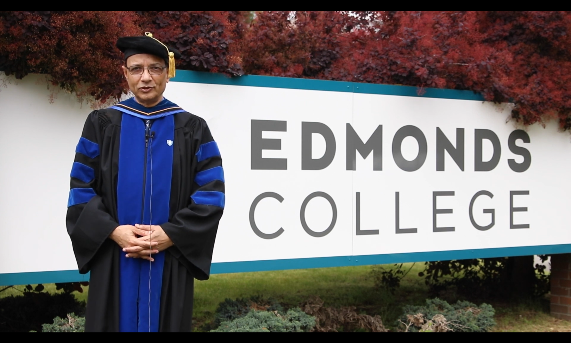 Commencement speaker at Edmonds College